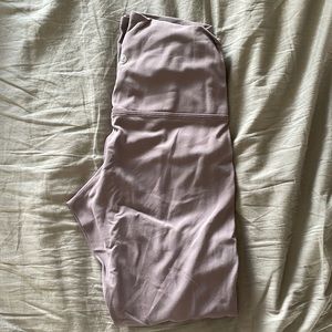 Lululemon Align High Rise 25” - Scalloped leg (Size 4)